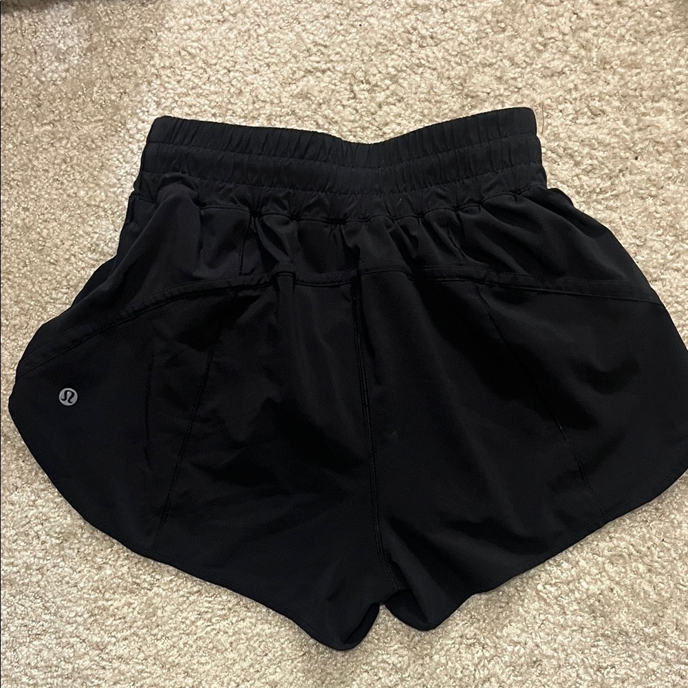lululemon athletica Women's Jet Black Athletic Shorts